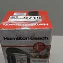 Hamilton Beach Smooth Touch Electric Automatic Can Opener Easy Push Down Lever, For All Standard-Size and Pop-Top, Extra Tall, With Bottle Opening Accessory and Built-In Knife Sharpener, Black