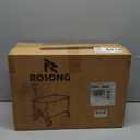 Collapsible Wagon Cart with Wheels Foldable - Folding Utility Heavy Duty Wagons Carts for Grocery Sports Garden Shopping Camping Wheelbarrows (Black, 120L)