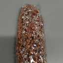 Kigeli Bling Rhinestone Trim Crystal Chain Applique Rhinestone Applique Sewing Embellishments for DIY Dress Clothing Wedding Crafts Bridal Jewelry, 0.39 Inch Wide(3 Yards,Rose Gold)