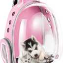 Cat Backpack Carrier Airline Approved Pet Carrier Backpack for Traveling-Hiking-Outdoor Pet Backpack or Cat Bag Carrier & Cat Carrier Backpacks (Pink)