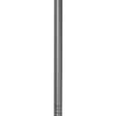 Casabella Basics 2-Piece Angled Broom and Dustpan Set, 44" Angled Broom with Long Handle and Dustpan, Silver/Green