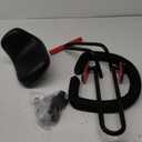 Kid's Bike seat Front Child Carrier Bike Chair for Bicycle Kids seat for Children 2~4 Years,Weight 55 lbs (front mounted black)