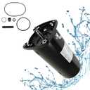 Square Flange Pool Motor, 1.5 HP Pool Pump Motor and Seal Kit Replacement for A. O. Smith ASQ165 EUSQ1152 USQ1152, 48Y Frame, 3450 RPM