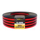 GS Power 12 Gauge Wire 25ft Oxygen Free, OFC Pure Copper Electrical 12v Low Voltage 12/2 Speaker Wire Spool, 12AWG for Electric, Automotive, Trailer, Stereo, RC, Car, Home Theater, LED, Lamp Wiring