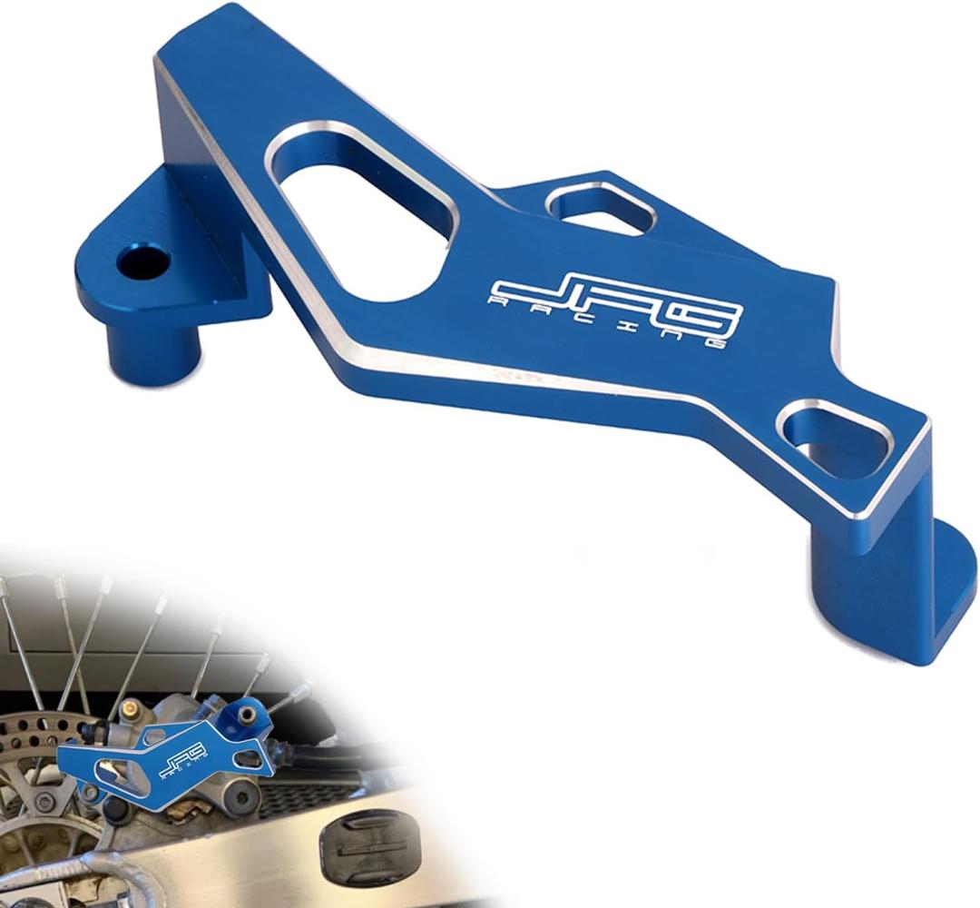 JFG RACING Dirt Bike Rear Brake Caliper Guard,CNC Dirtbike Caliper Protector for WR250F 15-24//WR450F 06-09 11-23/YZ125X 20-22/YZ250 06-21/YZ125 06-21/YZ250X 16-21/YZ450F YZ250F 06-20 (Blue)