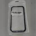 Compatible with iPhone 12 Pro Case Stand, Full Camera Protection Slim Liquid Silicone Phone Cases Fit for iPhone 12 Pro Compatible with MagSafe Magnetic Ring Kickstand Case 6.1", Dark Blue