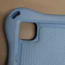 TCL Tab 8 LE 9137W 8LE 2023 Kids Tablet Case for Kid Girl Toddlers Blue Dinosaur Dino Light EVA Kid-Friendly Shockproof Drop Protector Durable Cover with Stand Handle (KL)