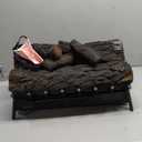 duraflame Electric Log Set 1,000 Sq Ft Heater, Faux Logs Insert with Infrared Flames for Existing Fireplaces, Remote Control Included