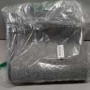 Artoid Mode Grey Machine Washable Non Slip Doormat,Soft Absorbent and Stain Resistant Kitchen Rugs for Sink Hallway Bathroom and Laundry 24x60 Inch