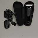 Braun Electric Shaver for Men, Series 7 7120s, Wet & Dry Shave, Turbo & Gentle Shaving Modes, Waterproof Foil Shaver, with Precision Trimmer, Space Grey (3 Piece Set)