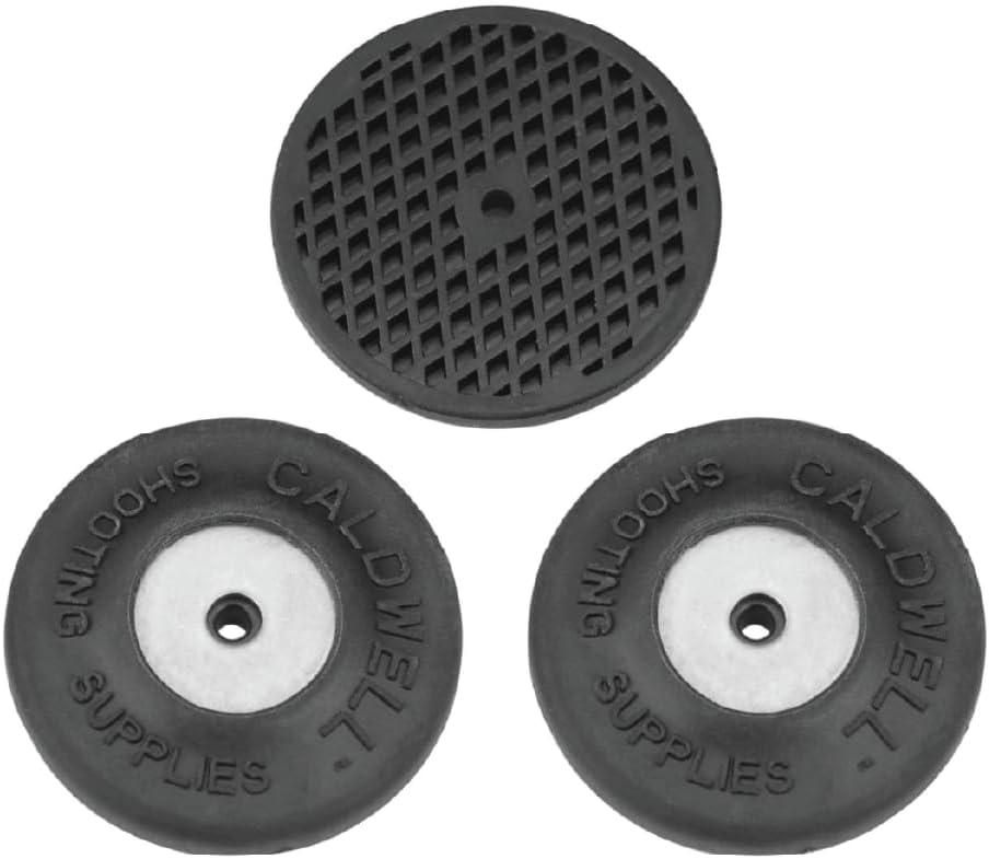 Caldwell The Rock Front Shooting Rest with Adjustable Elevation, Recoil Reducing, Interchangeable Feet, for Range, Hunting, Shooting, and Outdoors