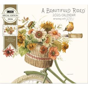 Lang, Beautiful Ride Special Edition 2026 Wall Calendar, 12.5'' X 14'', 12-Month Calendar with Stapled Binding