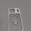 CASEKOO White for 17 Pro Max Case with 360 Spin Magnetic Stand [Camera Protection] [18FT Military Grade Protection] [Fit for MagSafe] Ring Grip Slim Matte 17 ProMax Case 6.9 Inch