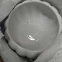 African Violet Pots, Self-Watering Ceramic Planter  6 Inch Pot for Indoor Plants, Succulents, Herbs & Small Houseplants, Simple Self-Watering Design for Home & Office Dcor, White (White-pumpkin Shape)