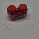 Mason Craft & More Red Mason Jar Salt & Pepper Shaker Set