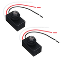6 Pack DC 8-50V Dusk to Dawn Photocell Switch - Auto ON Off Light Sensor Control for 12V-48V Lighting System