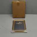 ARPEOTCY Vintage Gold Framed Wall Art, Dark Dried Wildflower Paintings, Small Canvas Prints Artwork with Frame, Classical Victorian Wall Decor for Living Room Bathroom Bedroom Shelf, 8x10 Inch