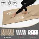 ILILI Yoga Mat, TPE Exercise Mat, Tear-Resistant, Fitness Yoga Mat with Carrying Strap, 72''x25''0.3''(8mm), Ideal for Yoga, Pilates, Home Workouts, Stretching & All Fitness Routines