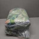 8x10 Area Rugs for Living Room, Washable Rug Floral Vintage Rugs for Bedroom Non Slip Low Pile Large Green Boho Carpet Indoor Kitchen Dining Room Office Playroom Floor Mat