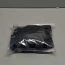 Hanna Nikole Womens One Piece Swimsuit, Tummy Control Wrap Bathing Suit Swim, Modest Ruched V Neck Mesh Swimwear (X-Large, Black)