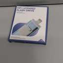 Apple MFi Certified 128GB Flash Drive for iPhone Thumb Drive Photo Stick, USB Memory Stick iPhone Flash Drive for Photos Videos, High Speed Jump Drive Compatible for iPhone/iPad/Android/PC (Blue)