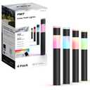 Feit 3026437 Black Plug in & Remote 6W LED Pathway Light - 4 per Pack