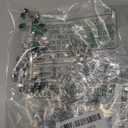 BETITETO Crystal Wedding Hair Accessories 4pcs Bridal Rhinestone Flower Hair Side Combs Pins Pieces for Women Girls (Green)