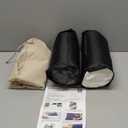 Favoyard Outdoor Seat Cushion Set 24 x 24 Inch Water-Resistant & Fade-Resistant Patio Furniture Cushions with Removable Cover Deep Seat & Back Cushion with Tie Straps for Chair Sofa (Beige)