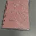 2 x Rileys & Co 2025 Deco Weekly Planner - Annual Weekly & Monthly Agenda Planner, Jan - Dec 2025, Flexible Cover, Notes Pages, Twin-Wire Binding (6 x 8-Inches, Pink)