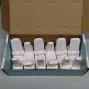 Door Lever Lock (6 Pack) Prevents Toddlers from Opening Doors. 3.25" L * 1.5" W * 4.5" H Easy One Hand Operation for Adults. Durable ABS with 3M Adhesive Backing. Simple Install, No Tools Needed.