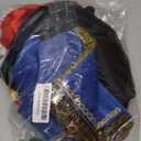 ReliBeauty Kids King Costume for Boys Girls with Robe (7-8/130, Red With Crown)