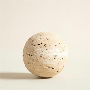 Limestone Balls, Natural Stone Balls, Natural Home Decor, Decorative Balls, Sustainable Bookshelf and Coffee Table Decorations