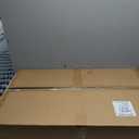 Perdisheng Over The Toilet Storage Cabinet, 3 Tier Over Toilet Storage Rack with Flip Door and Non-Slip Feet, Bathroom Shelf Organizer with Metal Frame, Freestanding Toilet Shelf Space Saver, White