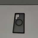 Oterkin Magnetic for Samsung Galaxy S23 Ultra Case Matte, S23 Ultra Phone Case Compatible with MagSafe Frosted Translucent Shockproof Anti-Scratch Slim Fit Case Military Grade Protection (Black)