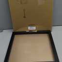 T-Shirt Display Frame, 13" x 13" Black Wood T-Shirt Frame with 98% Uv Protection Acrylic, 1" Depth of Usable Space Shadow Box, Display Case for Shirts, Jerseys, Memorabilia