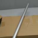 Heavy Duty Curtain Rods for Windows 72 to 144 Inch, 1 Inch Silver Curtain Rods Set of 2 Pack for Outdoor Patio, Farmhouse, Bedroom, Adjustable Easy Install Modern Drapery Rod (Silver,30-150-2p)