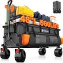 Originsure 300L Collapsible Beach Wagon Cart with Big Wheels, 560lbs, Grey
48" Foldable Utility Wagon,7" All-Terrain Wheels,Heavy Duty Frame,Compact&Space-Saving,for Camping,Sports,Grocery,Garden