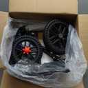 All Terrain Foldable Knee Scooter Walker, Disc Brake Knee Walker for Foot Injuries, Compact Crutches Alternative (Purple)