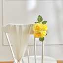 TINGE TIME Yellow Artificial Flowers Combo Box Set, Gradient Color Fake Flower Leaf with Stems for DIY Wedding Bouquets Table Centerpieces Baby Shower Home Party Floral Arrangements Decorations