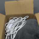 Sunbeam Royal Ultra Fleece Heated Electric Blanket, Twin Size, 84" x 62", 12 Heat Settings, 12-Hour Auto Shut-Off, Indigo