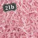 ZEBMOON 2 LB Pink Crinkle Cut Paper Shred Filler Great for Gift Wrapping, Basket Filling, Birthday, Wedding, Halloween, Thanksgiving, Valentine's Day, New Year Party Decorations Filling Supplies A