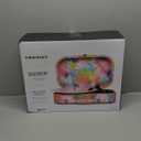 Crosley CR8009B-TD Discovery Vintage Bluetooth in/Out 3-Speed Belt-Driven Suitcase Vinyl Record Player Turntable, Tie-Dye