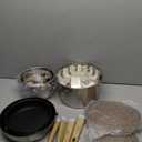 Stainless Steel Cookware Set 13PCS, Pots and Pans Set, Induction Cookware, Kitchen Cooking Set, Heavy Duty, Tri-Ply Base, Dishwasher Safe