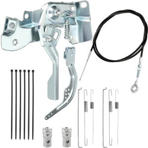 71 inch Go Kart Throttle Cable Kit Fits for Predator 196cc 212cc GX200 GX160 5.5hp 6.5hp Engine Manco ASW Kandi Yerf Dog Go Cart Parts Replaces 8252-1390, with Governor Lever Arm