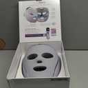 Shark CryoGlow LED Face Mask with Under-Eye Cooling, Anti-Ageing & Blemish Repair, Red & Blue LED, Infrared Light Therapy, USB-C, Remote Control, Storage Bag, Lilac Chill, FW312PL