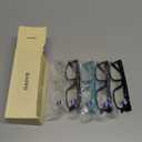 Gaoye 1.0 Professional Reading Glasses for All Day - Computer Readers with Blue Light Protection - Value Pack (A1-5 Pack Mix Color)