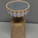 HD Designs 8 in Wood Candle Holder