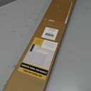 UNISHADES No Drill Cordless Mini Blinds, 29" W × 48" H Black