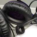 EKSA E900 Headset with Microphone for PC, PS4,PS5, Xbox - Detachable Noise Canceling Mic, 3D Surround Sound, Wired Headphone for Gaming, Computer, Laptop, 3.5MM Jack (Purple)