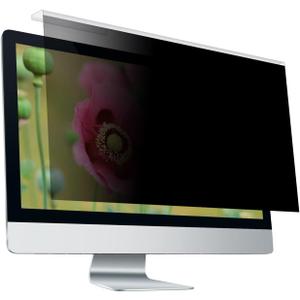 MOSISO Computer Privacy Screen Filter, Hanging Acrylic Screen Protector | Hanging Removable Anti Glare Eye Protection for Diagonal  16:9 Widescreen PC Monitor 21,5×13